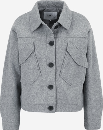 Veste mi-saison 'DAWN LIFE' ONLY en gris : devant