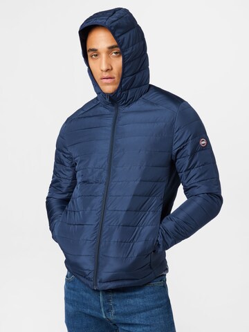 Veste mi-saison 'Ace' JACK & JONES en bleu : devant