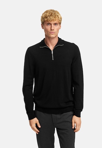 Kronstadt Sweater 'Johannes' in Black: front