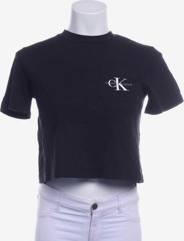 Calvin Klein Top & Shirt in XS in Black: front