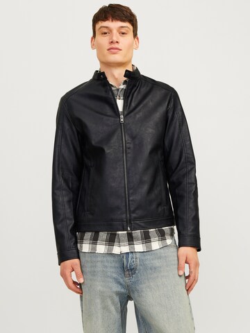 JACK & JONES Jacke 'JJEDylan' in Schwarz: Vorderseite