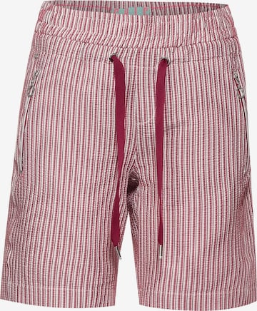 STREET ONE Regular Pants in Red: front