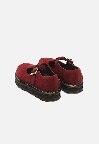 Dr. Martens Bokaszíj balerina 'ZebZag' - piros