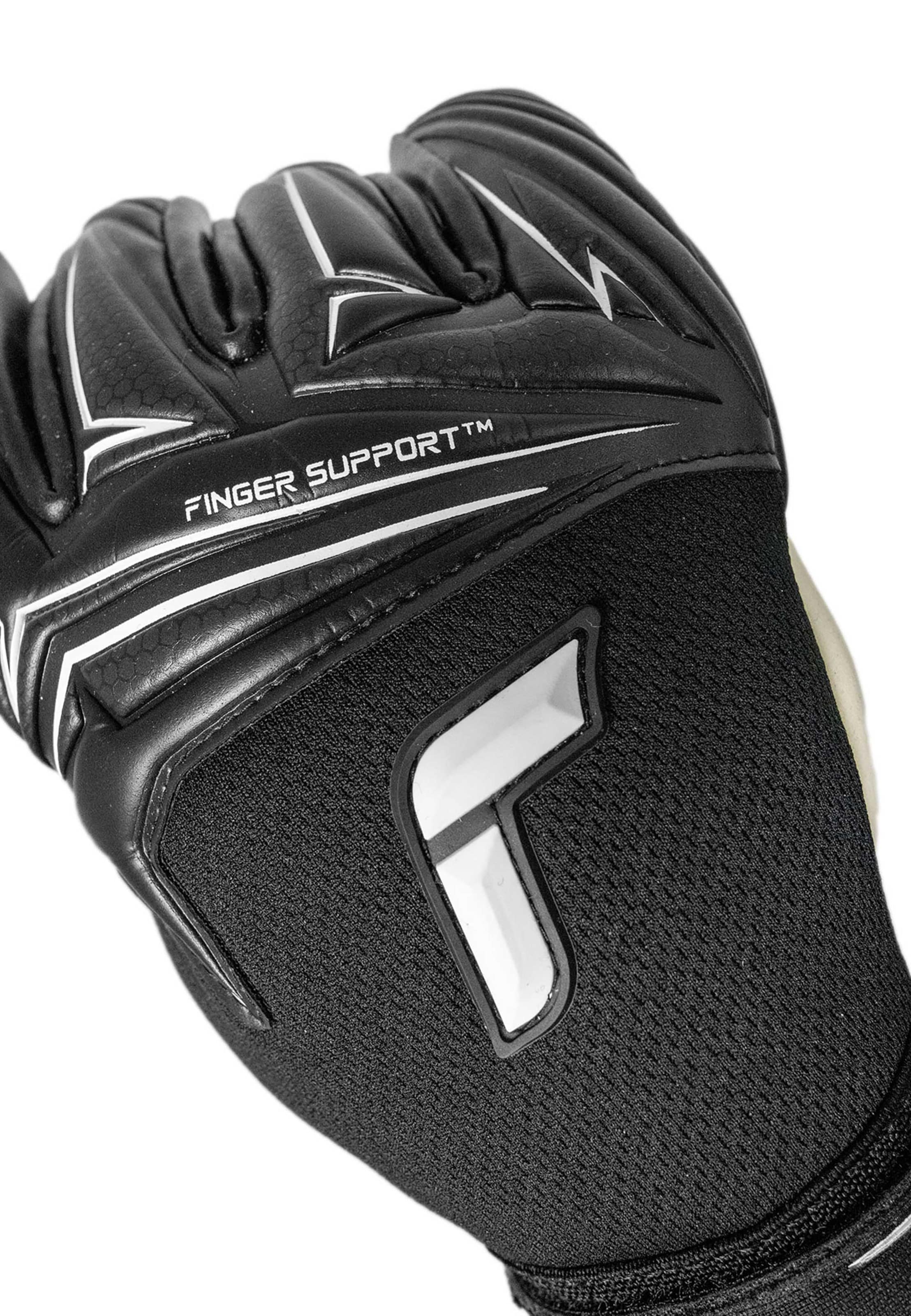 REUSCH Sports gloves 'Attrakt Gold X NC' in Black