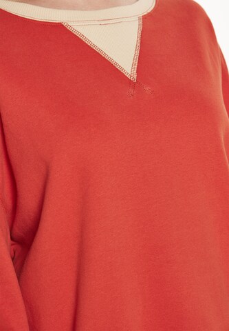 SANIKA - Sweatshirt em vermelho