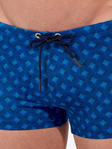 Shorts de bain ' Swim Shorts Trinacria ' HOM en bleu