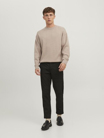 JACK & JONES Regular Broek 'Ollie Benji' in Bruin