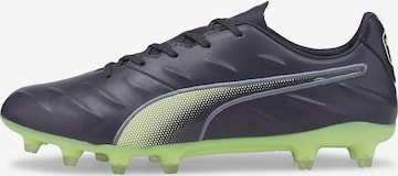 PUMA Soccer Cleats 'King Pro 21 FG' in Blue: front