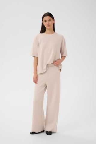 InWear Wide leg Broek 'GincetteIW' in Beige