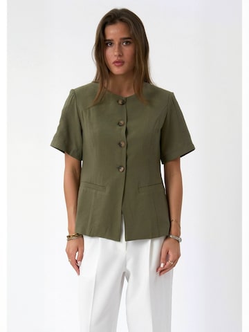 Blazer ' Isolde ' di TEESHOPPEN in verde: frontale