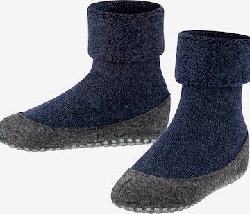FALKE Socks 'Cosyshoe Teens' in Blue: front