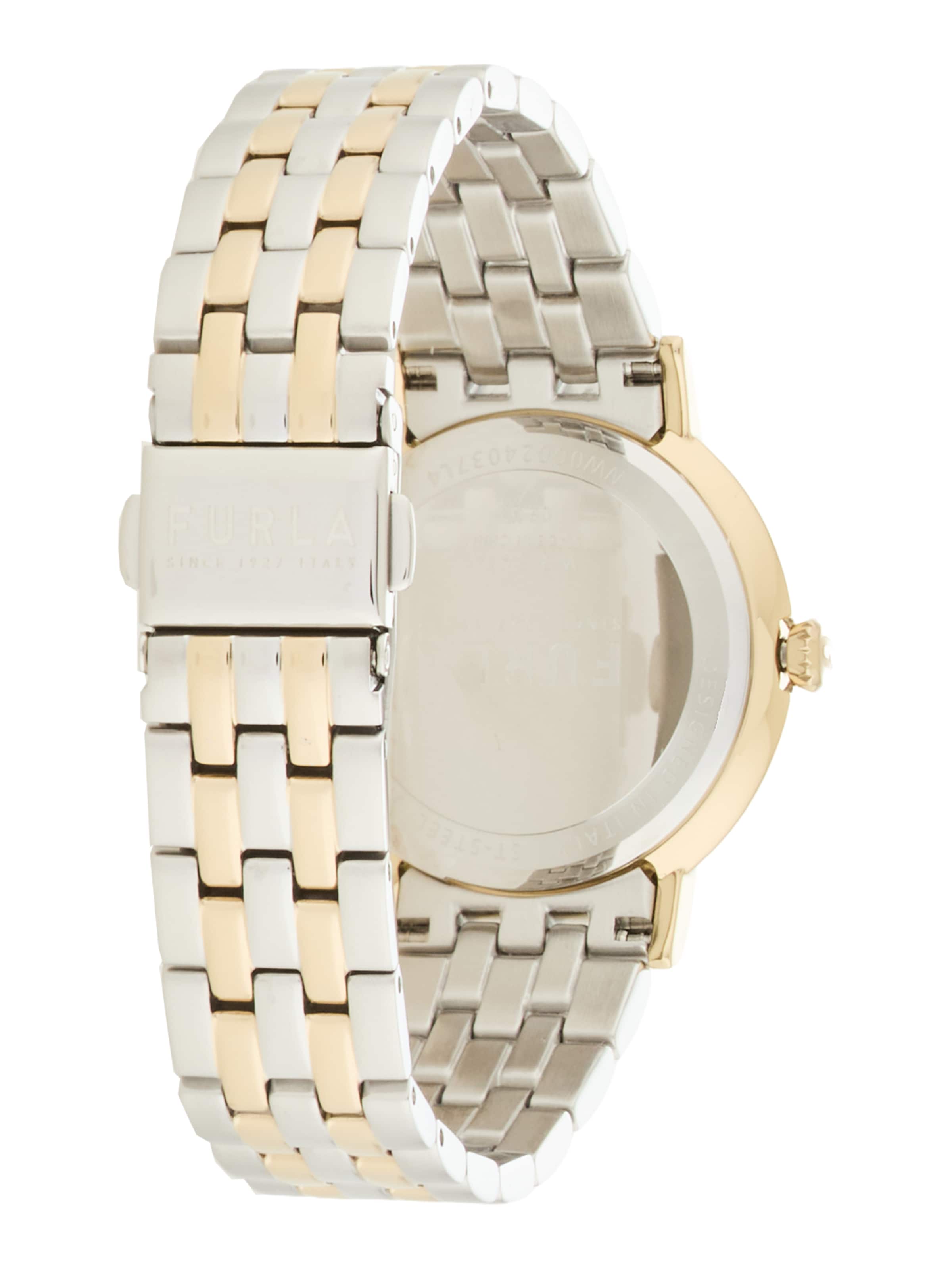 FURLA Analog watch 'Easy Shape' in Silver