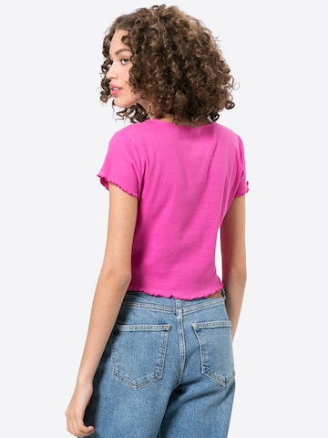 Urban Classics Majica | vijolična barva