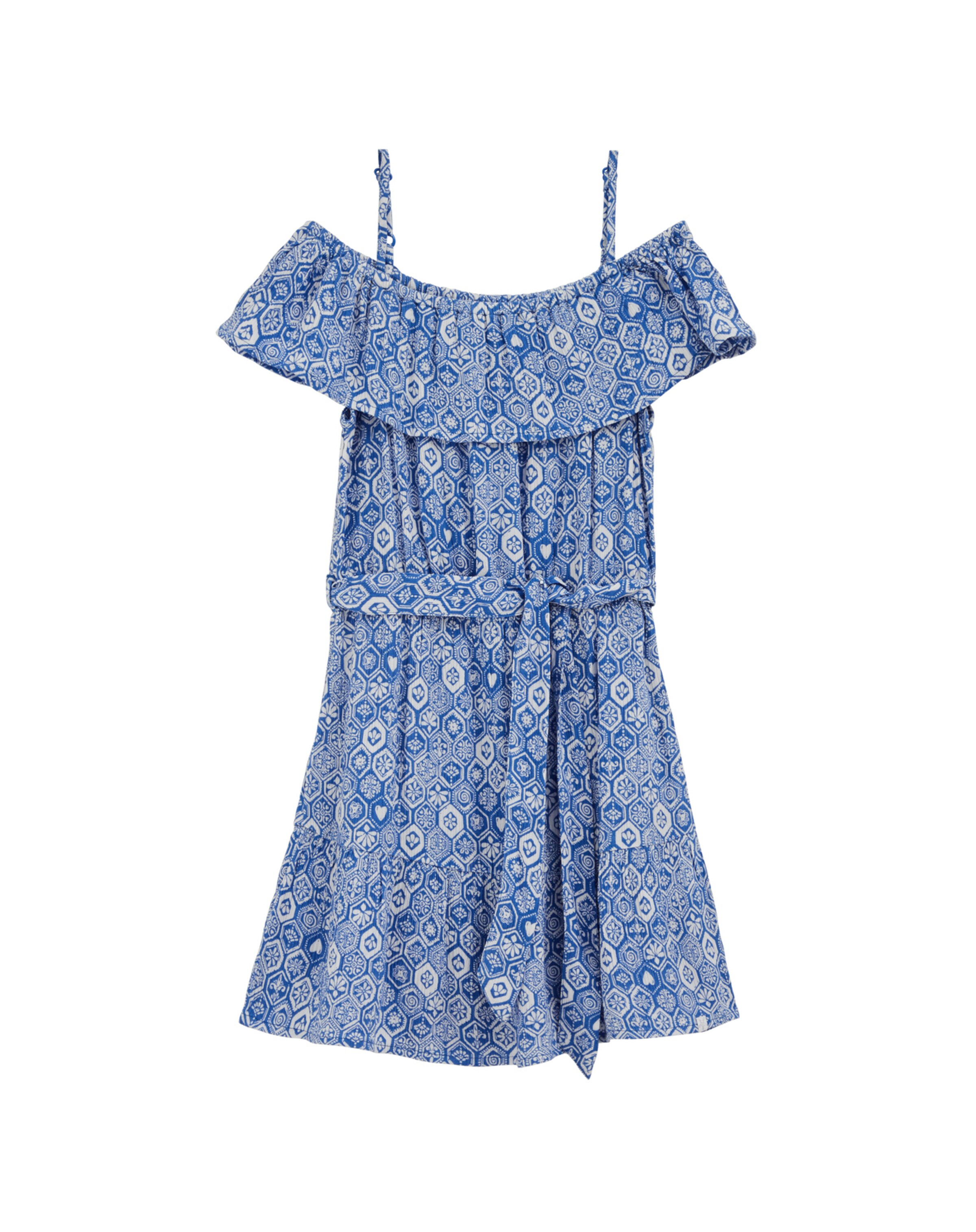 WE Fashion Šaty – modrá: přední strana