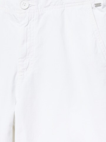 Pull&Bear Loosefit Cargobyxa i vit