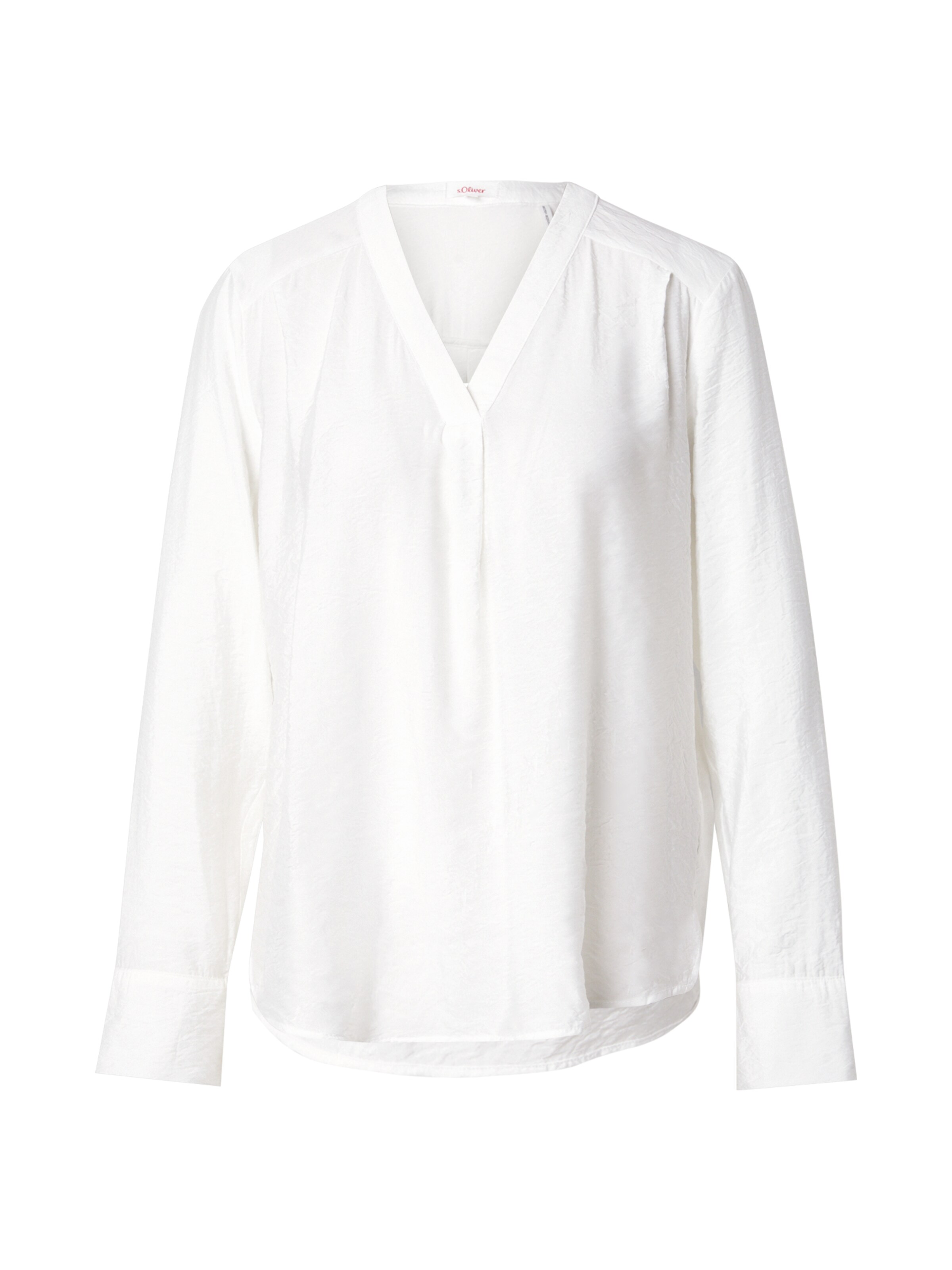 s.Oliver Bluse in Beige: Vorderseite