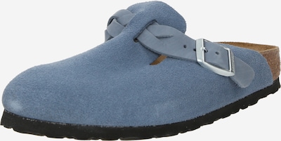 BIRKENSTOCK Mule 'Boston' en bleu ciel, Vue avec produit