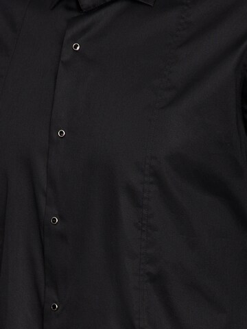 Karl Lagerfeld Slim Fit Hemd in Schwarz