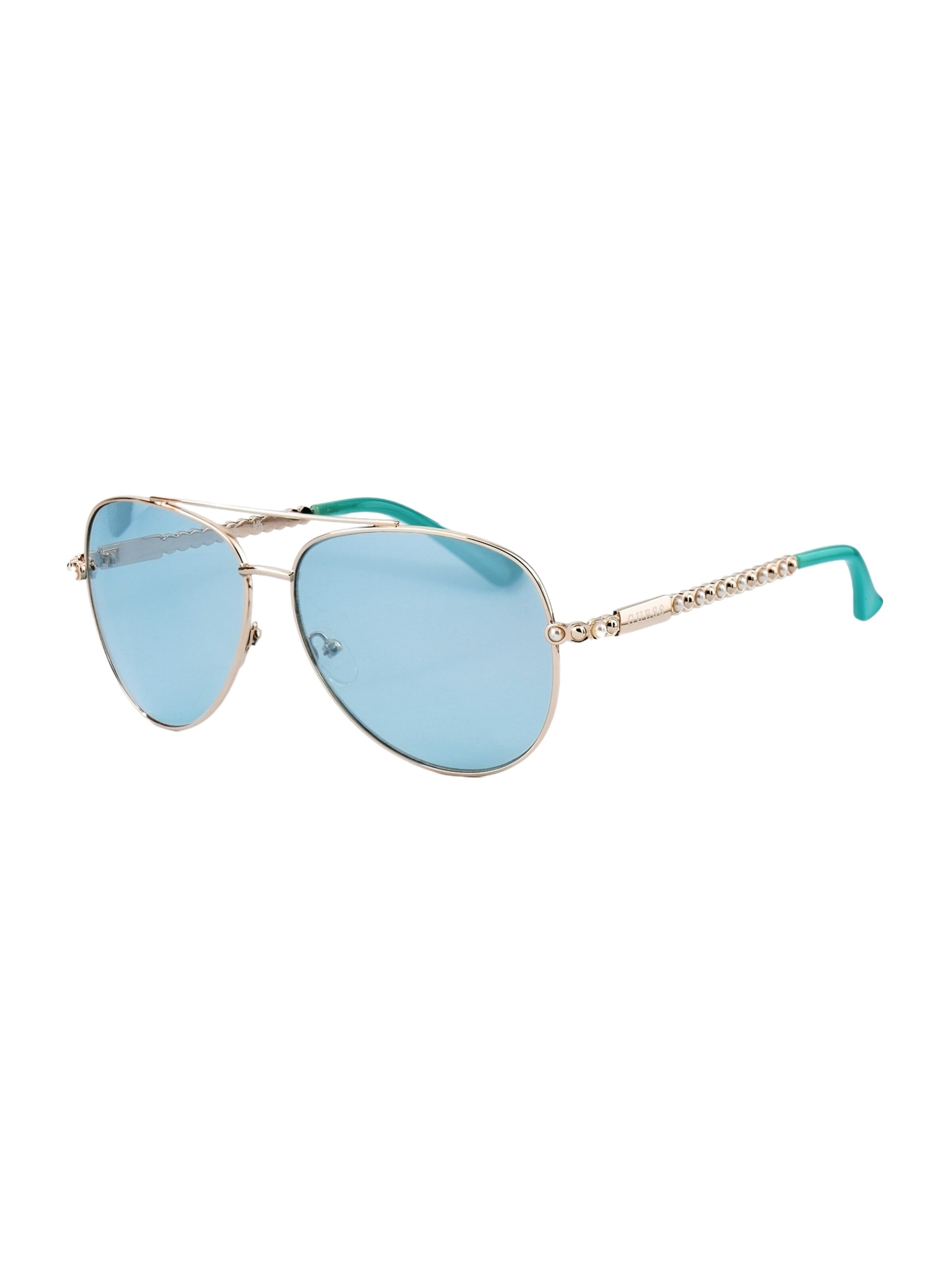 GUESS - Gafas de sol en oro: frente