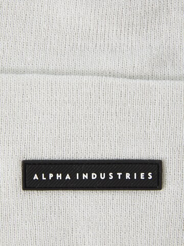 ALPHA INDUSTRIES Čiapky - Sivá