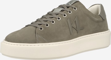 Karl Lagerfeld Sneakers laag in Grijs: voorkant