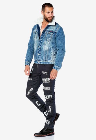 CIPO & BAXX Regular Jeans in Blauw