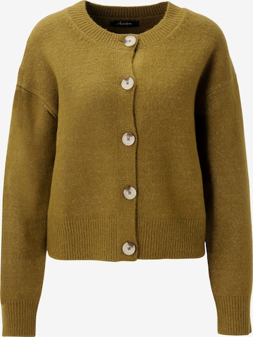Aniston CASUAL Strickjacke in Grün: Vorderseite