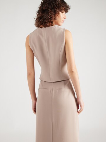 PIECES - Chaleco para traje 'BOXXY' en beige