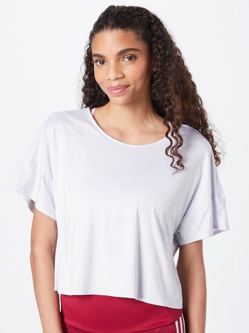 ADIDAS PERFORMANCE Funktionsshirt in Weiß: Vorderseite