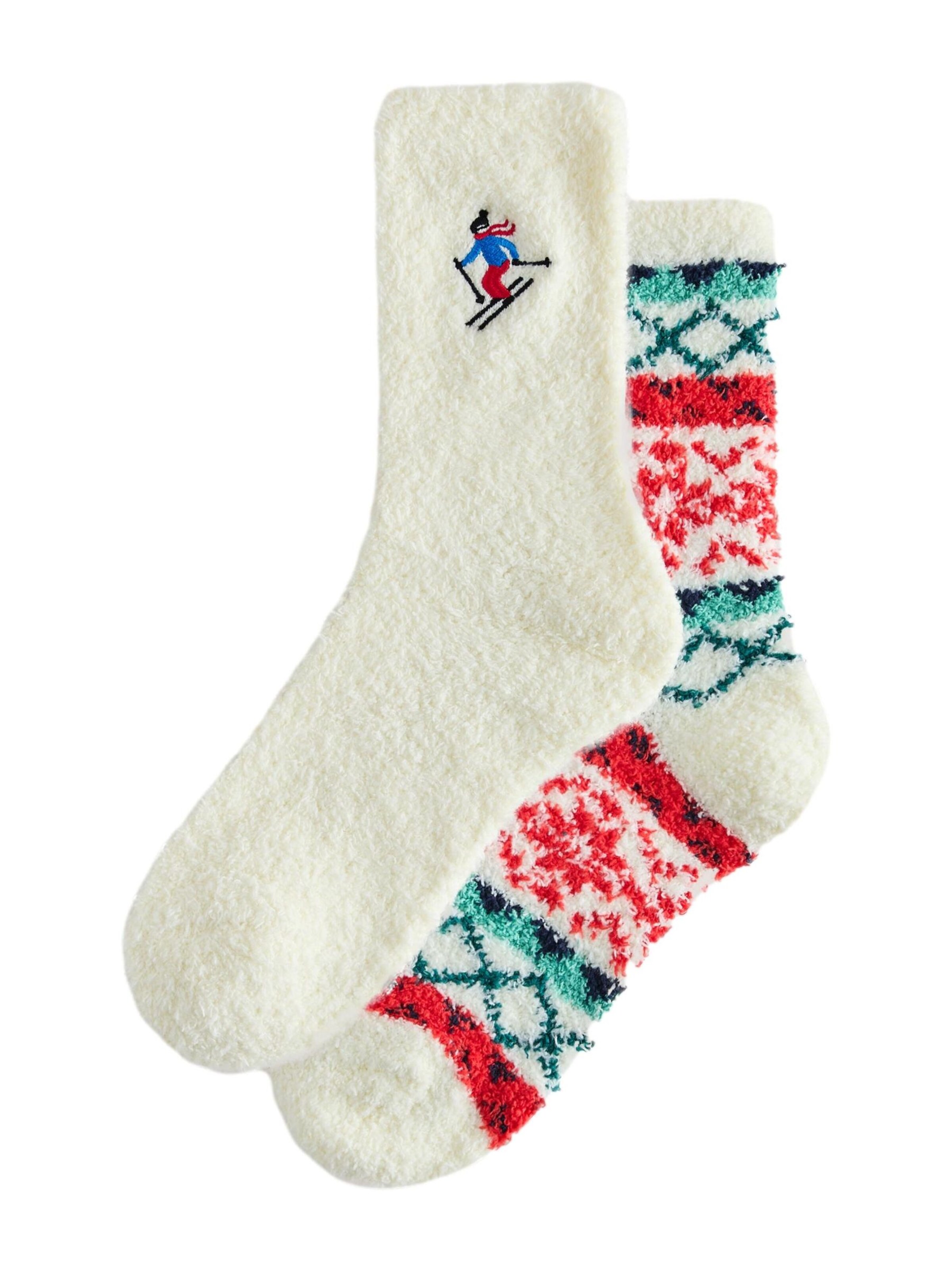 Next Socks in Beige: front