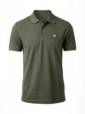 Regular fit Camicia ' Classic ' di TEESHOPPEN in verde: frontale