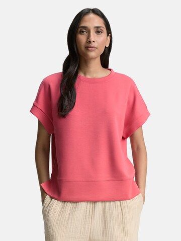 TOM TAILOR Sweatshirt in Rood: voorkant