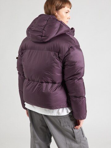 ALPHA INDUSTRIES Χειμερινό μπουφάν σε λιλά