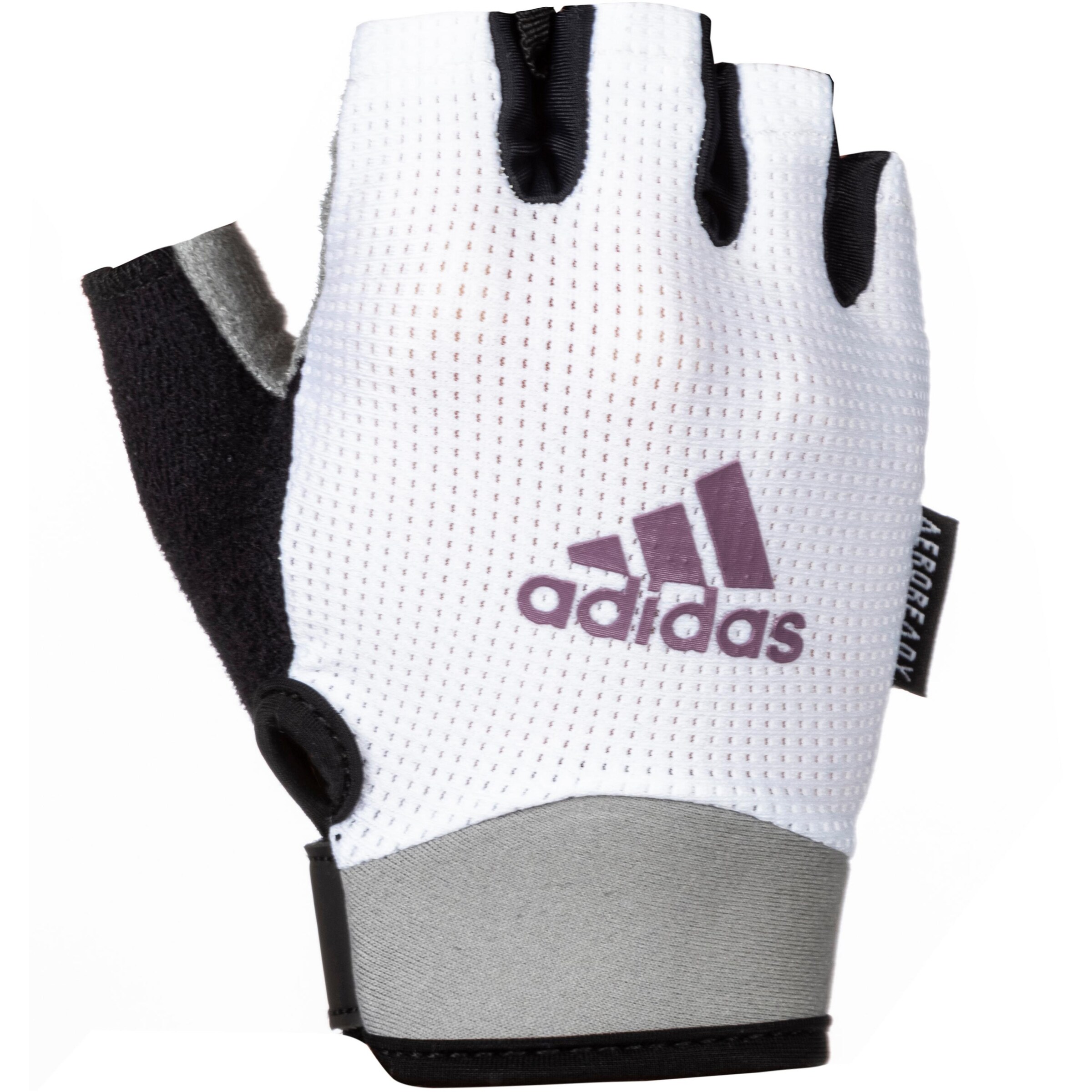 ADIDAS PERFORMANCE Athletic Gloves 'Performance' in White: front