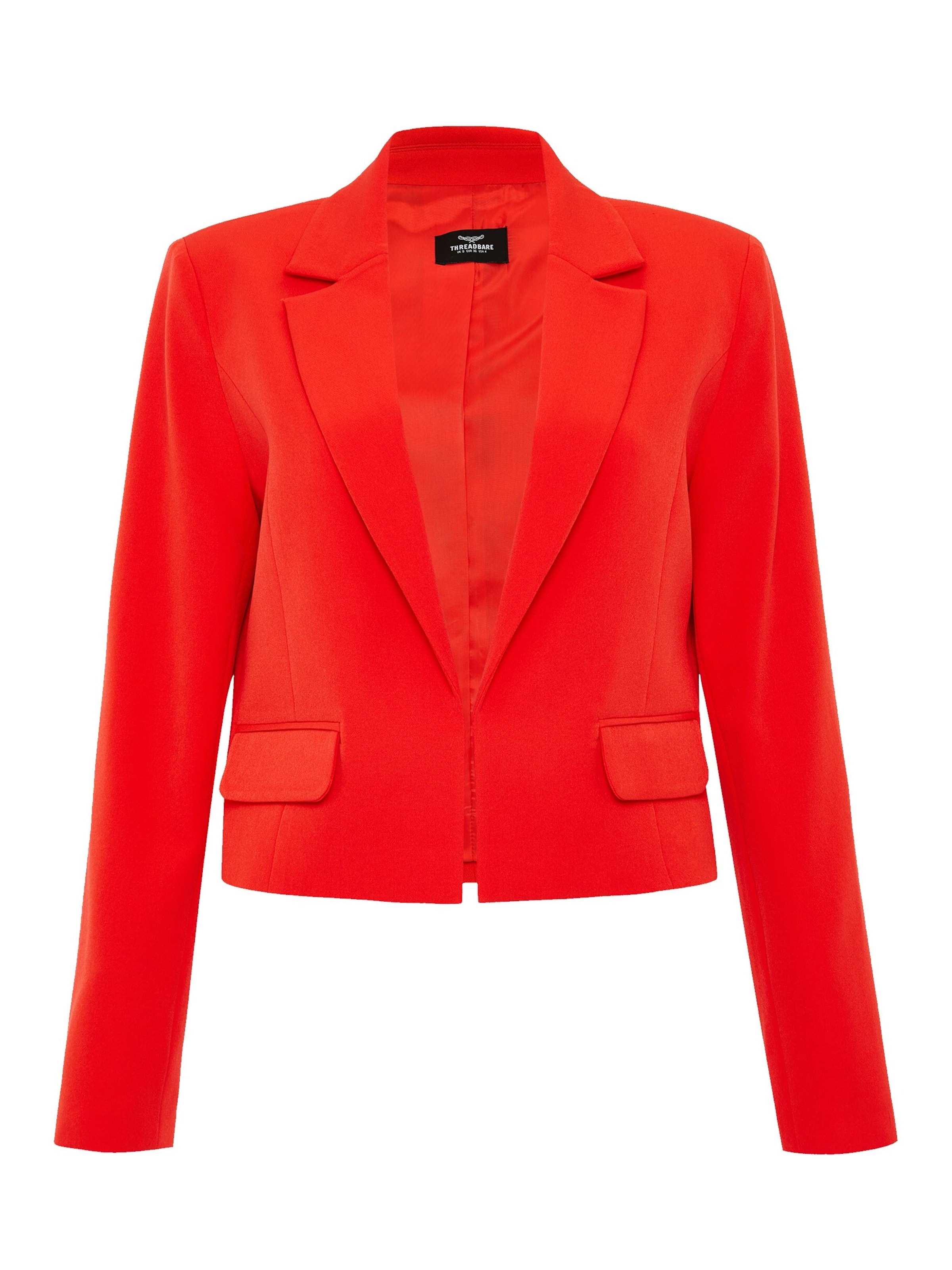 Threadbare Blazer 'Comptan' in Rot: Vorderseite