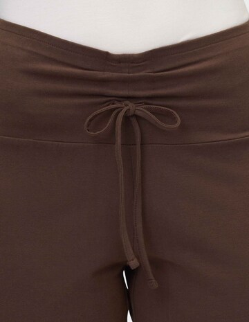 VENICE BEACH Tapered Workout Pants in Brown