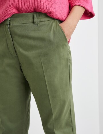 Loosefit Pantalon à pince SAMOON en vert