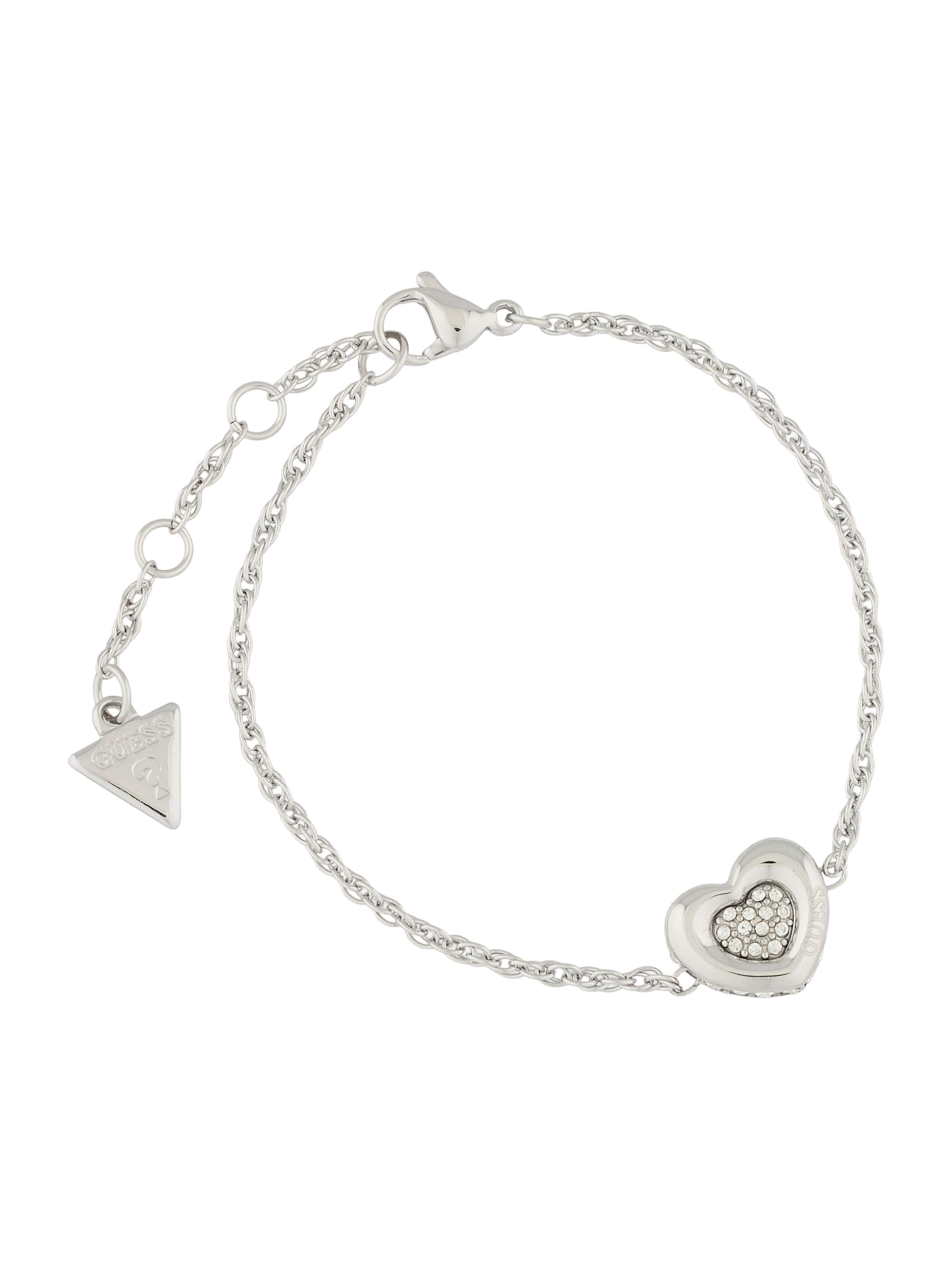 GUESS Sada šperků 'L.O.V.E.' – stříbrná