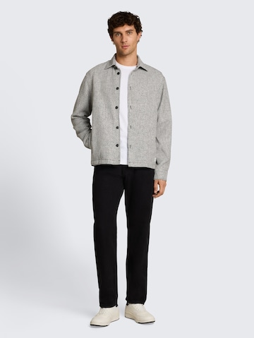 Coupe regular Chemise TOM TAILOR DENIM en gris