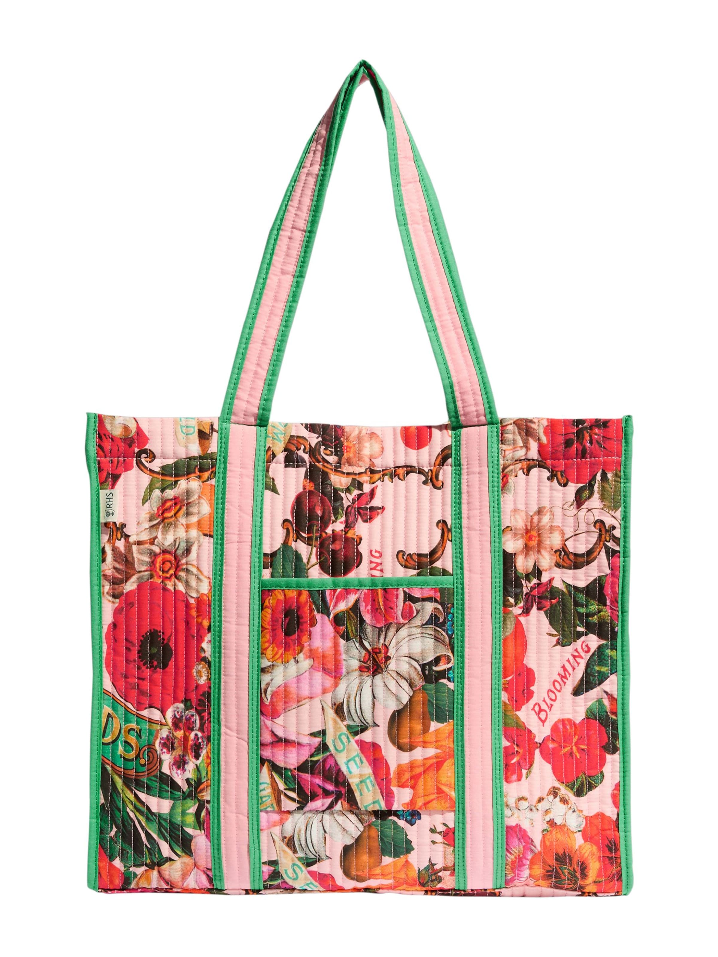 love & roses Nákupní taška – pink: přední strana