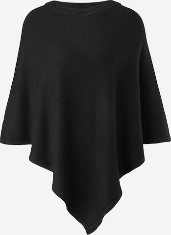 s.Oliver Cape in Black: front