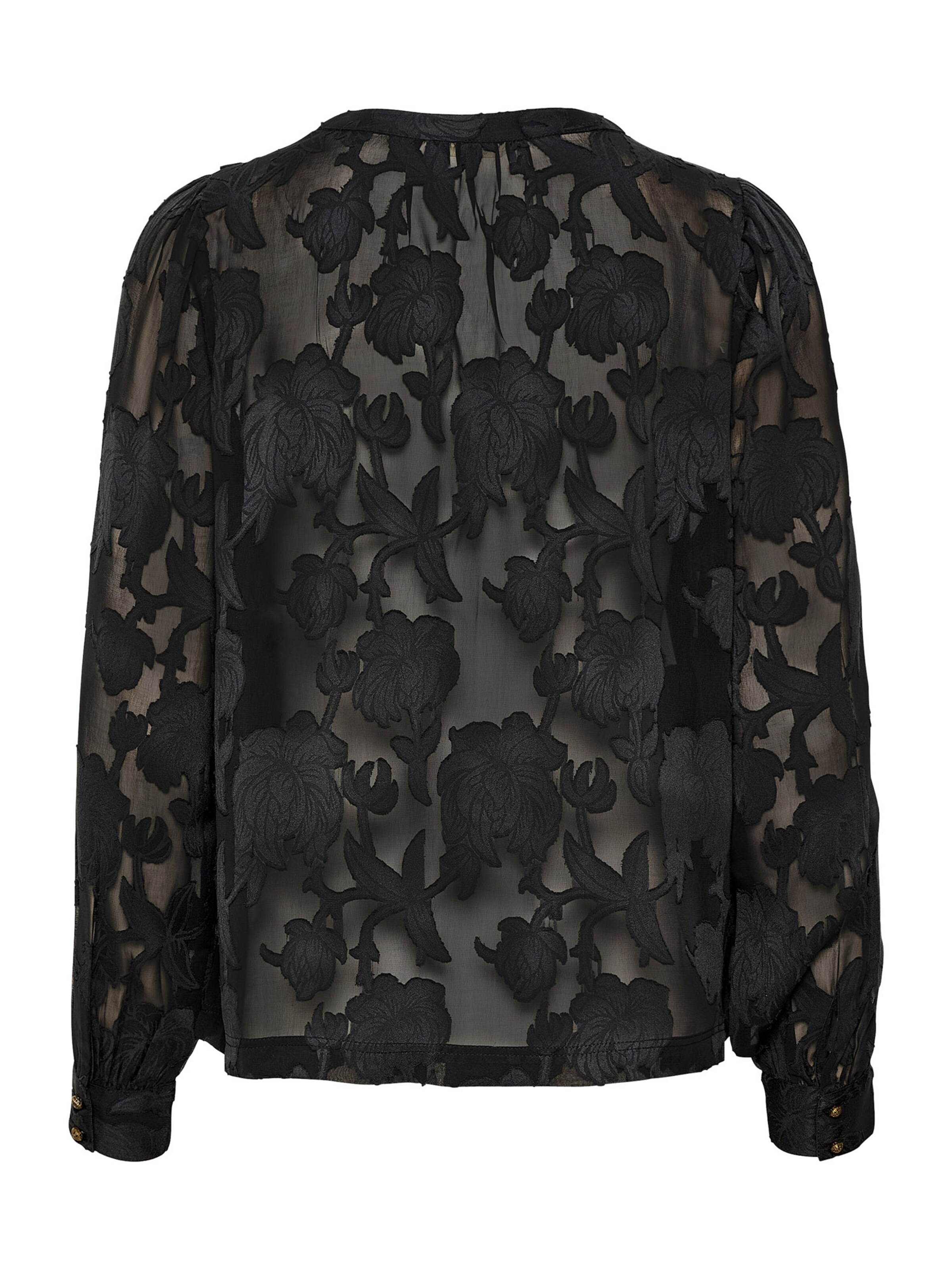 Cream Bluse 'Yana' in Schwarz