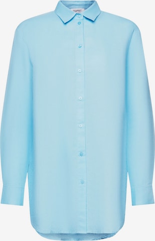 ESPRIT Blouse in Blauw: voorkant