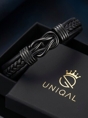 UNIQAL Rannekoru 'ETERNAL' värissä musta