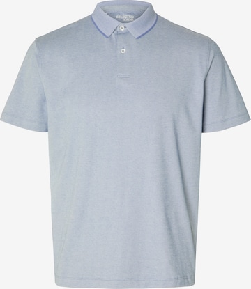 SELECTED HOMME - Camisa 'Leroy' em azul: frente