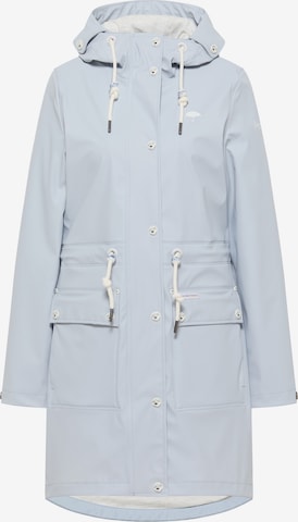 Schmuddelwedda Raincoat in Blue: front