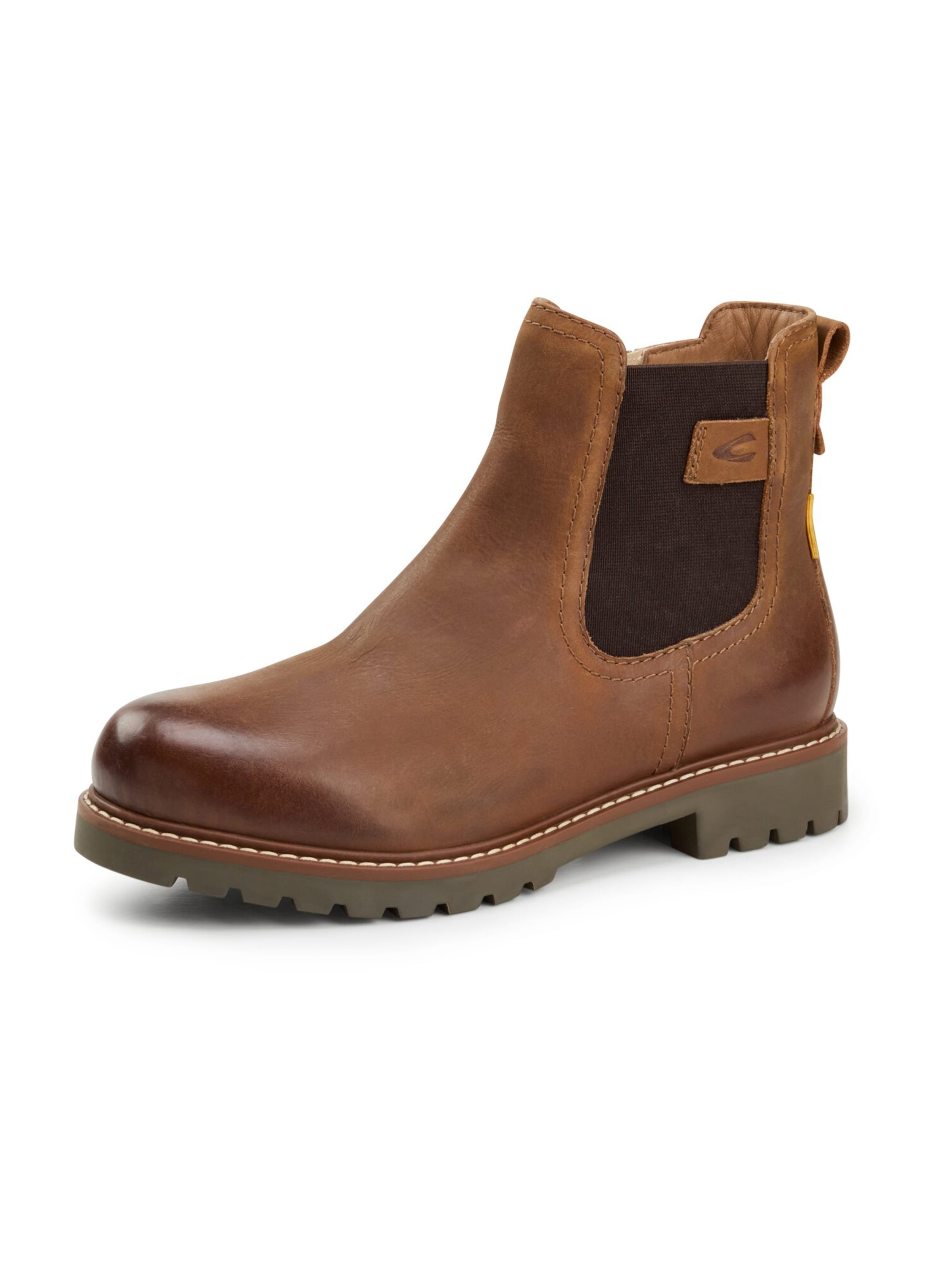 CAMEL ACTIVE Nízké kozačky 'TREK' – hnědá: přední strana