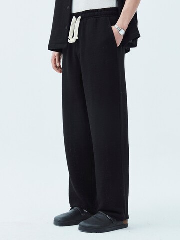 VAMOS CLO Loosefit Hose 'Tarn' in Schwarz: Vorderseite
