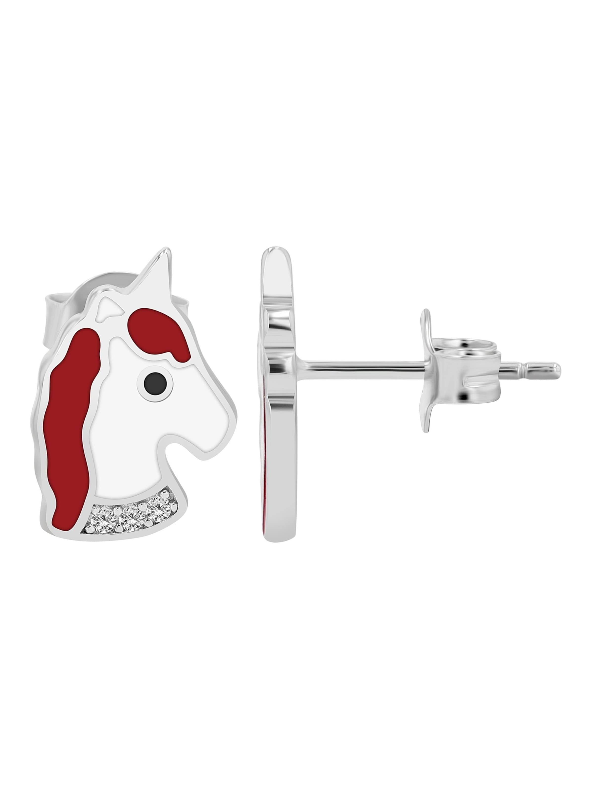 Akzent Earrings 'Leima, 925 Sterlingsilber, langlebig' in Mixed colors