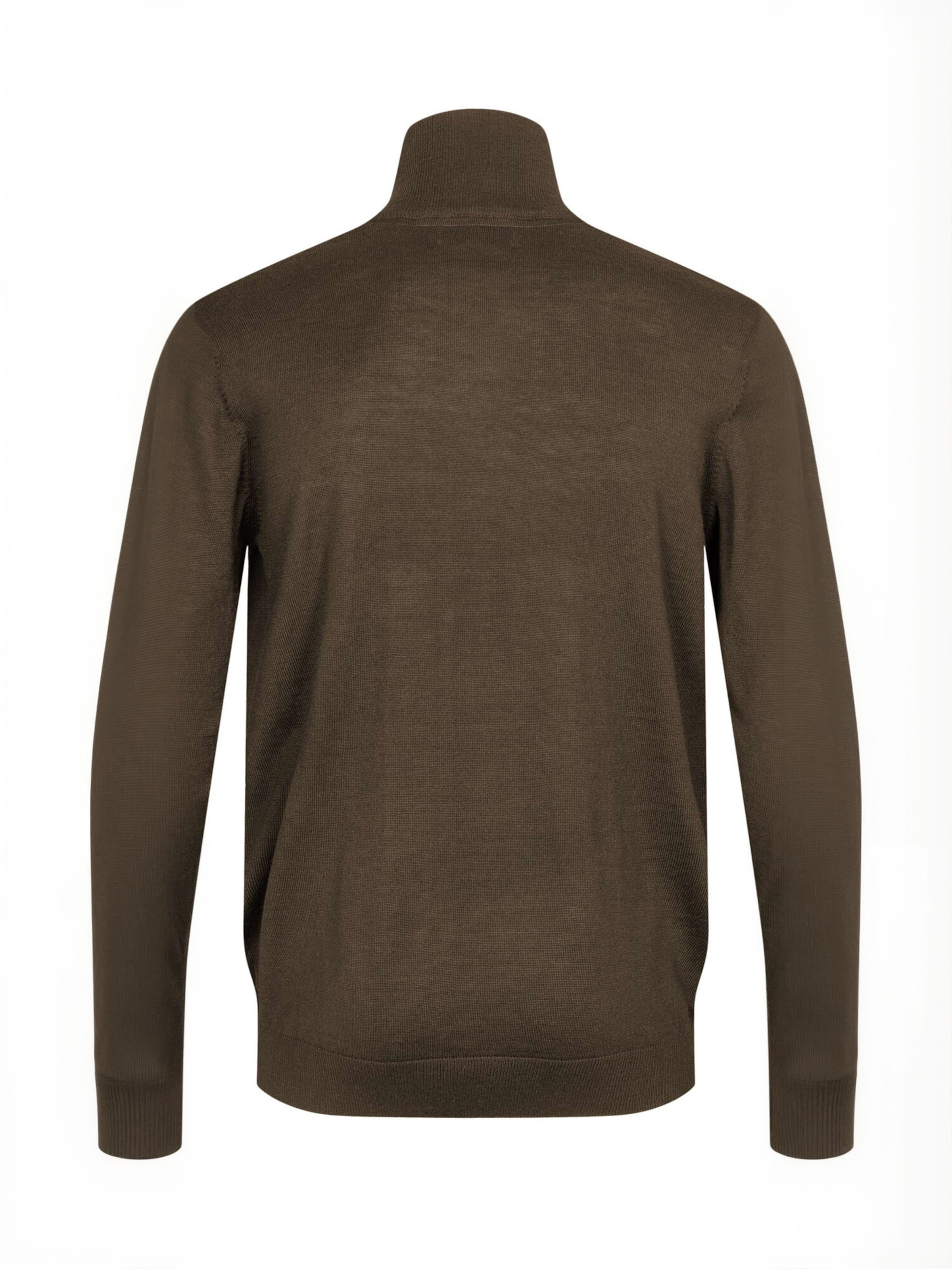U.S. POLO ASSN. Pullover 'Mason' i brun: tilbage